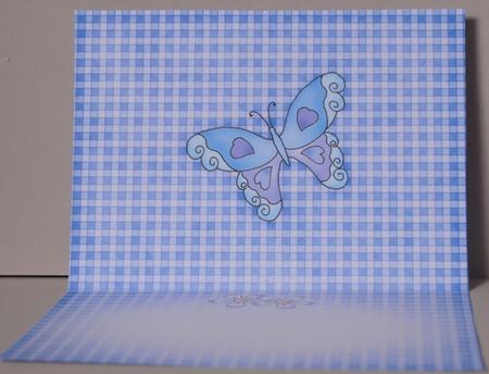 Fluttery Butterfly Insert A5 Landscape by Kristina Norbat