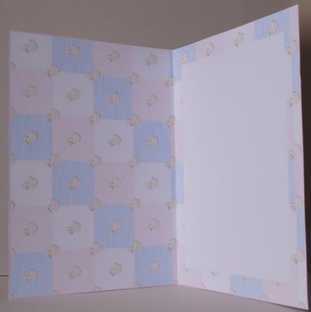 Baby Card Insert by Kristina Norbat