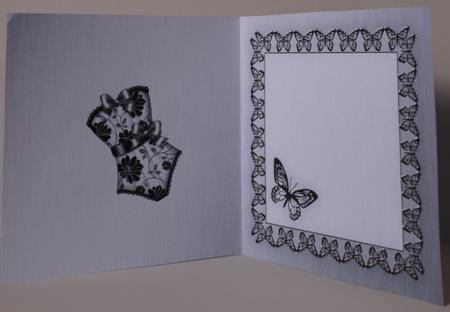 Elegant Boudoir Matching Insert Square Portrait by Kristina Norbat