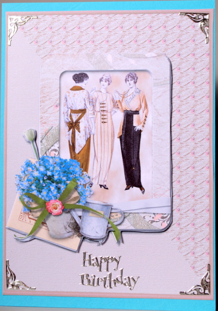 Vintage Ladies Framed by Kristina Norbat
