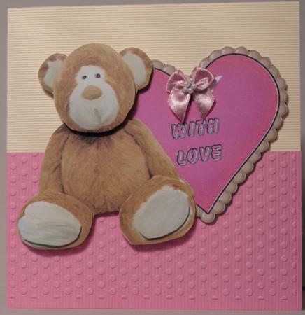 With Love Teddy Bear Step by Step by Kristina Norbat