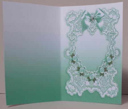 Antique Lace Green A5 Insert Sheet by Kristina Norbat