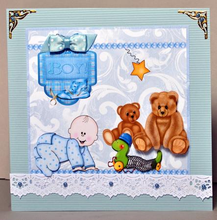 Baby Boy and Toys by Kristina Norbat
