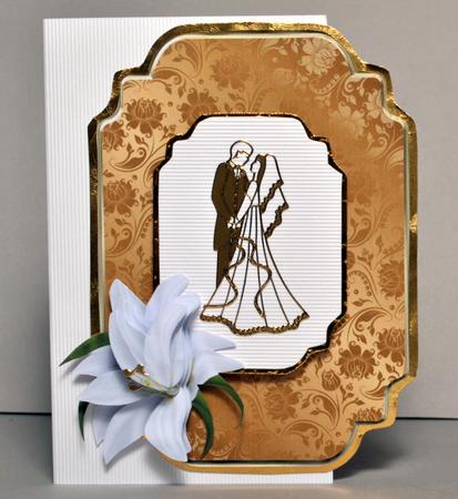 Damask and Gold Mats by Kristina Norbat