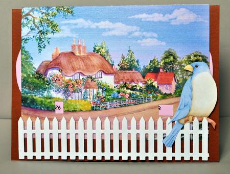 Thatched Cottage Perpetual Calendar Mini Kit by Kristina Norbat