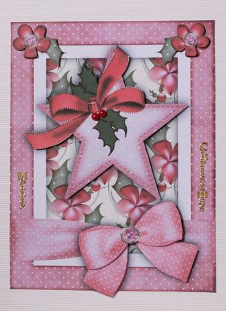 A Christmas Star 2 Step by Step Card Front by Kristina Norbat