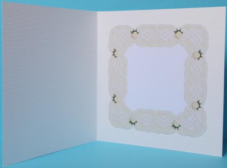 Victorian Wedding White Matching 8x8 Insert Plate by Kristina Norbat