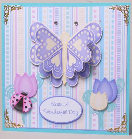 Pastel Butterfly by Kristina Norbat