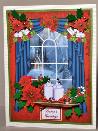 Christmas Window by Kristina Norbat