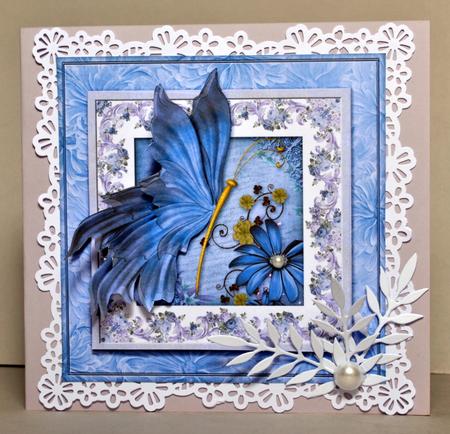 Blue Butterfly by Kristina Norbat