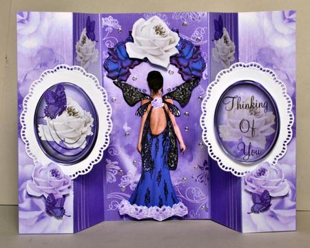 Gorgeous Fairy Double No Holes Fold Mini Kit by Kristina Norbat