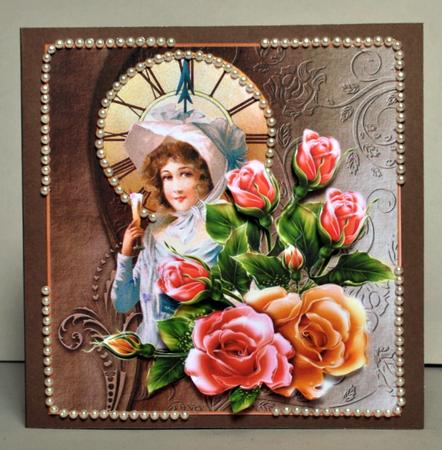 Vintage New Year/ Birthday by Kristina Norbat