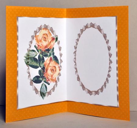 Victorian Golden Roses Incert by Kristina Norbat