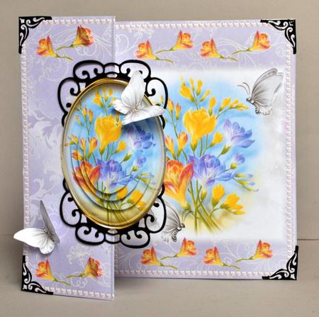 Freesia Flutters No Holes Fold Mini Kit by Kristina Norbat