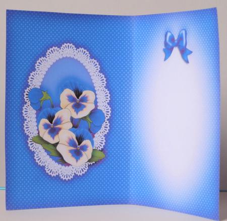 Pansy, Lace and Pearls Matching Insert A5 Portrait by Kristina Norbat