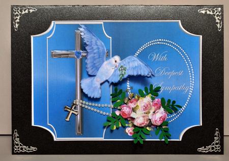 With Deepest Sympathy in Bleu -  by Kristina Norbat