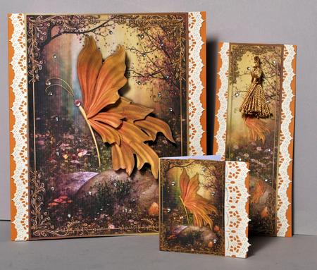 Autumn Butterfly Mini Kit by Kristina Norbat