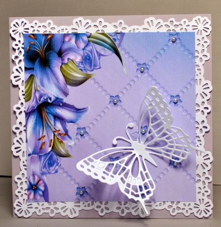 A4 Winterlilies Background Paper by Kristina Norbat