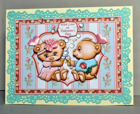 Time to Celebrate Wedding Anniversary or Valentine Mini Kit by Kristina Norbat