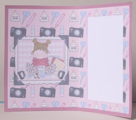 Crafting Queen Card Insert by Kristina Norbat