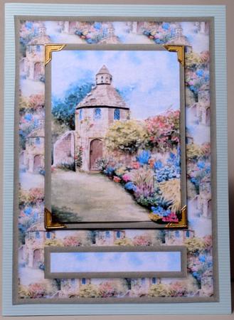 The Dovecote Card Front by Kristina Norbat