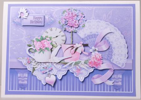 Pretty Things in Violet Decoupage by Kristina Norbat