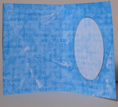 Men's Grundge Tools and Words A5 Card Front or Insert by Kristina Norbat