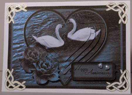 Swans Pyradecomage by Kristina Norbat
