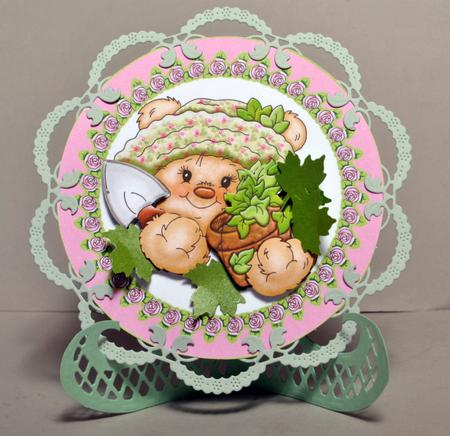 Something for Your Garden== Plate Card by Kristina Norbat