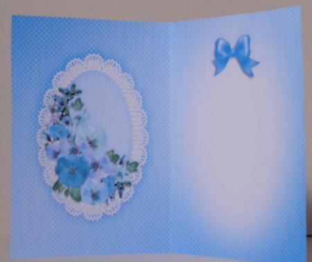 Spring Flowers and Lace Matching Insert A5 Portrait by Kristina Norbat