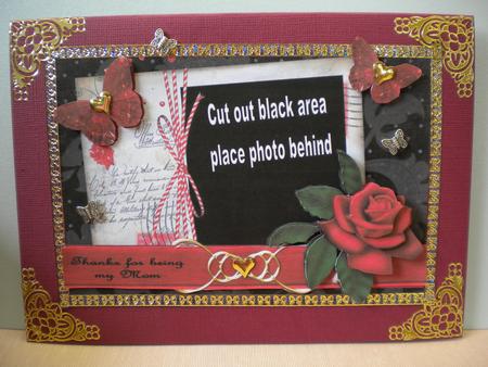 Thanks for Being My Mom Photo Card by Kristina Norbat