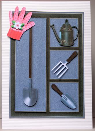Gardening Card Front by Kristina Norbat