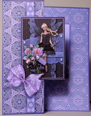 Shirley Faerie Fold Back Birthday Card by Kristina Norbat