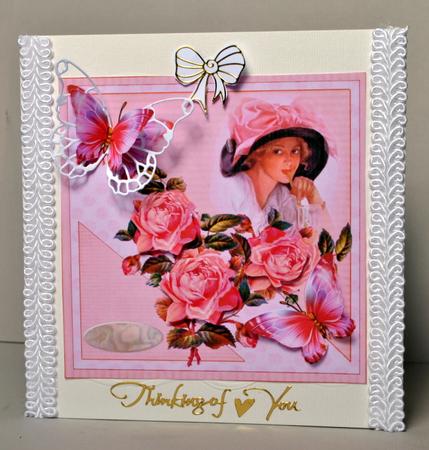 Vintage Beauty in Pink by Kristina Norbat