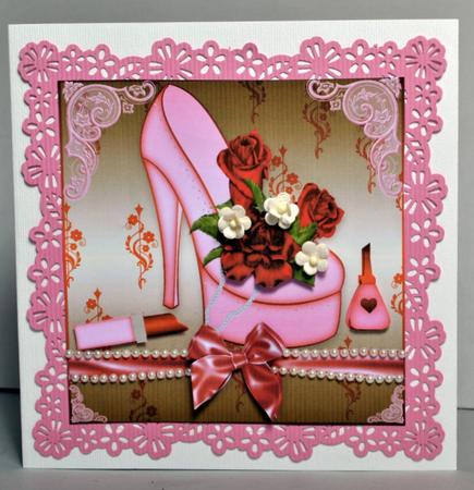 A Shoe Full of Roses by Kristina Norbat