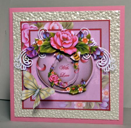 Garden Delights 8x8 Topper Sheet by Kristina Norbat