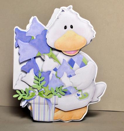 Quackers -  Shaped Card Mini Kit by Kristina Norbat