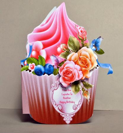The Cupcake Card by Kristina Norbat