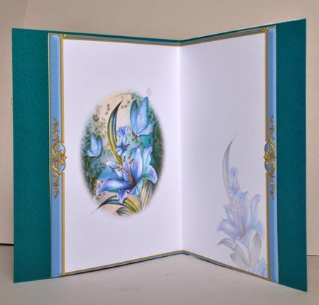 Morning Dew Stargazer Blank Insert by Kristina Norbat