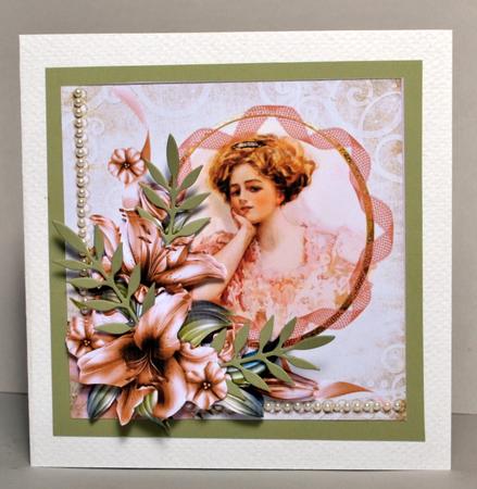 Reflect of Times Gone by Card Front by Kristina Norbat