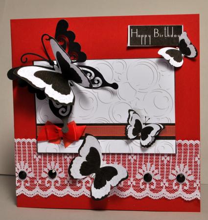 Black and White Collection Butterfly by Kristina Norbat