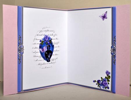 Passion Perfume & Roses Blank Insert by Kristina Norbat