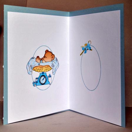 The New Baby Boy Weighs in Insert by Kristina Norbat