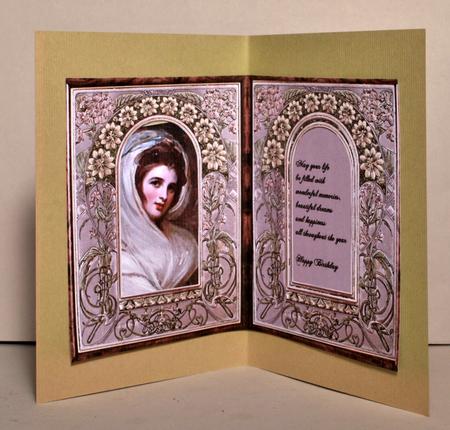Vintage Lady Insert by Kristina Norbat