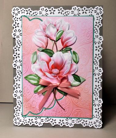 Envelop Blossoms Magnolia by Kristina Norbat