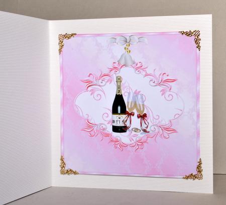 On your Wedding Day 8x8ins Insert2 by Kristina Norbat