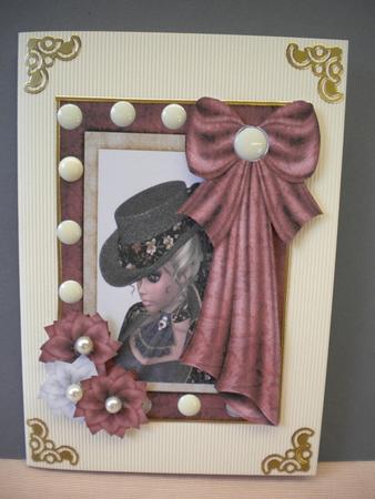Decorated Frame Beauty by Kristina Norbat