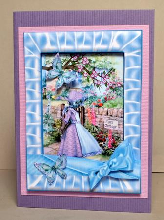 Rose Cottege Girl Birthday by Kristina Norbat