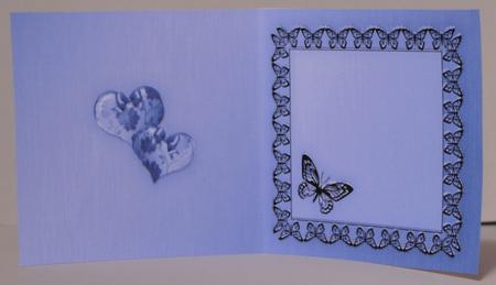 Elegant Romance Matching Insert Square Portrait by Kristina Norbat
