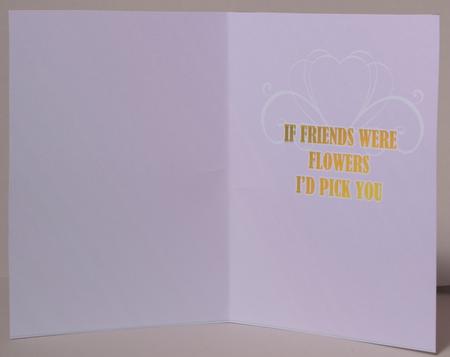 If Friends Were Flowers Id Pick You Insert Pink by Kristina Norbat